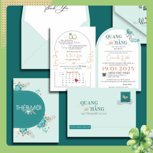 thiệp cưới giá rẻ 24A17