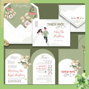 thiệp cưới giá rẻ 24A22
