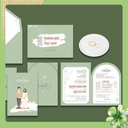 thiệp cưới giá rẻ 24A23