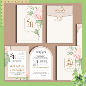 thiệp cưới giá rẻ 24A05