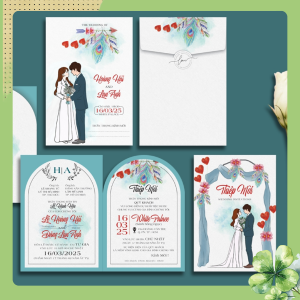 thiệp cưới giá rẻ 24A07