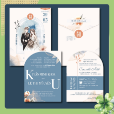 thiệp cưới in hình 301