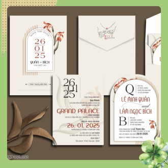 thiệp cưới in hình 302